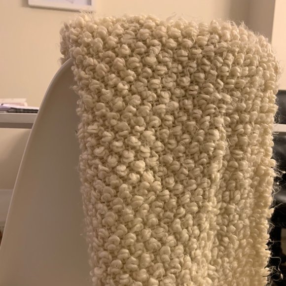 BDG Fuzzy Knit Circle Scarf - Picture 2 of 3